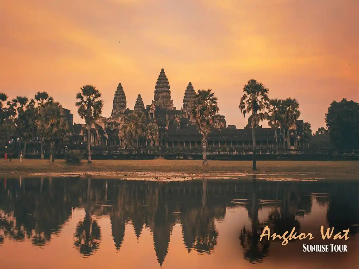 Angkor Wat Sunrise Temple Tour in Siem Reap Cambodia