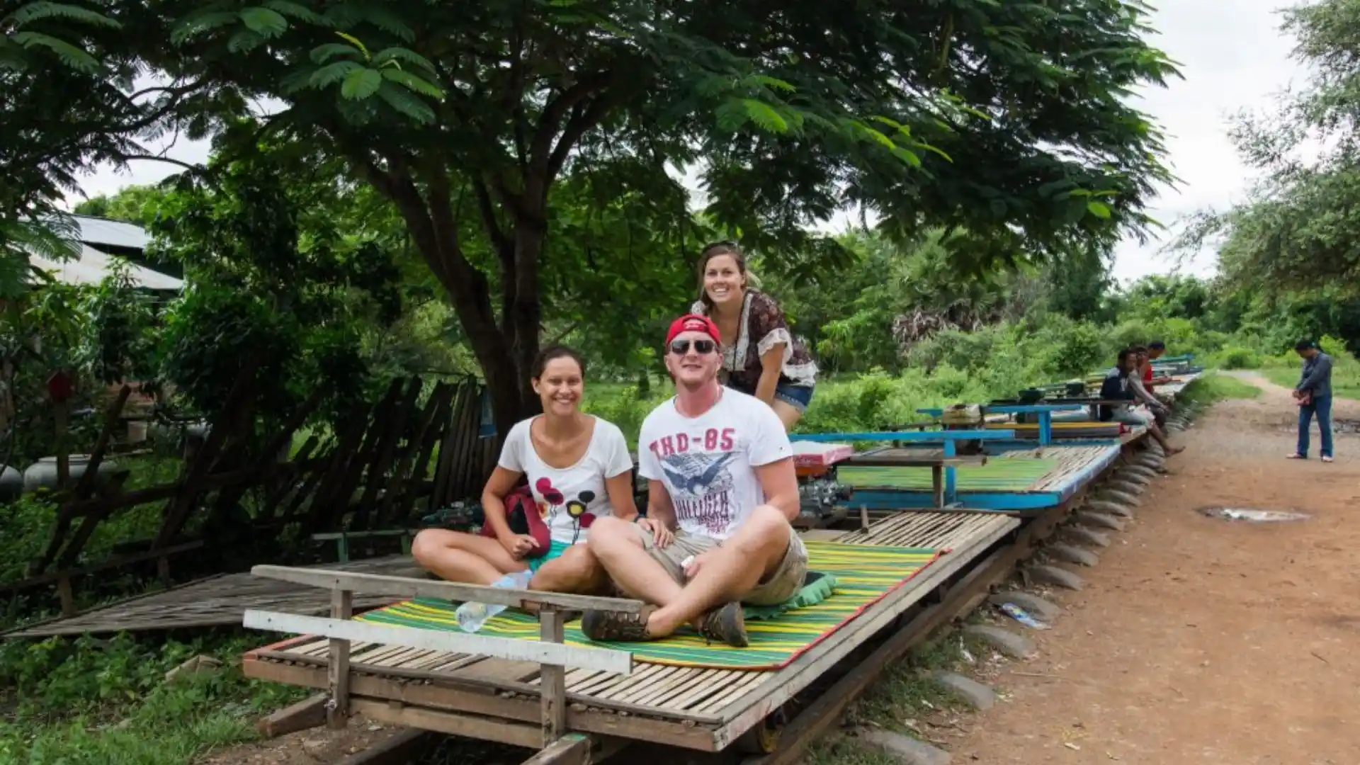Legendary Battambang Bamboo Train Experience in the Cambodian Countryside