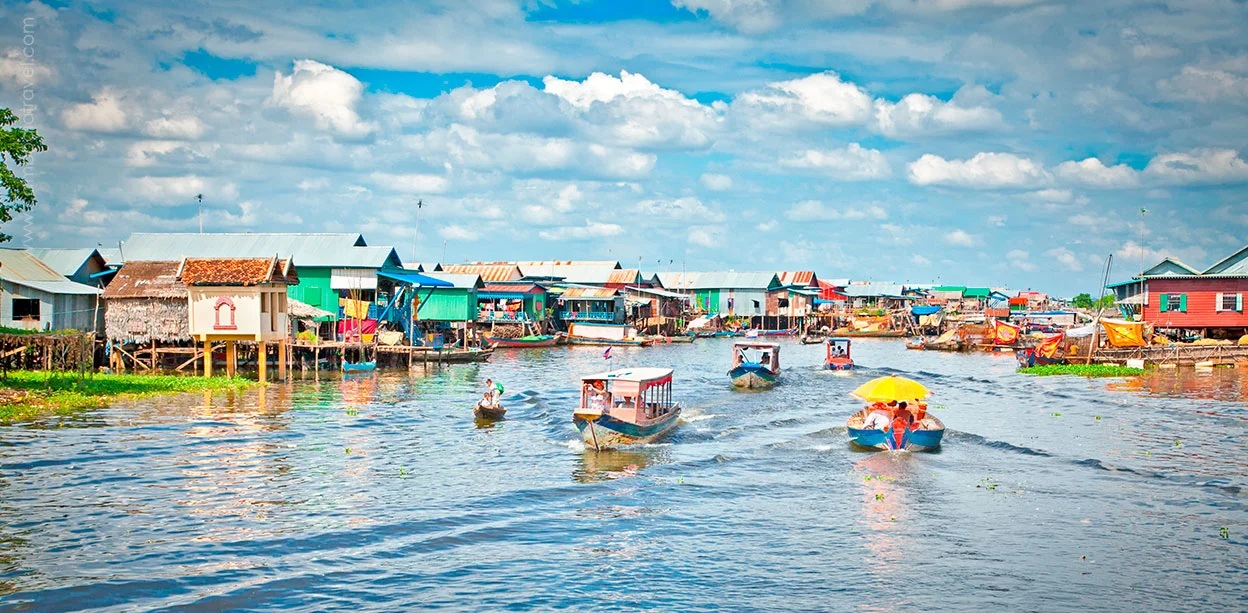 Floating Village on Tonle Sap